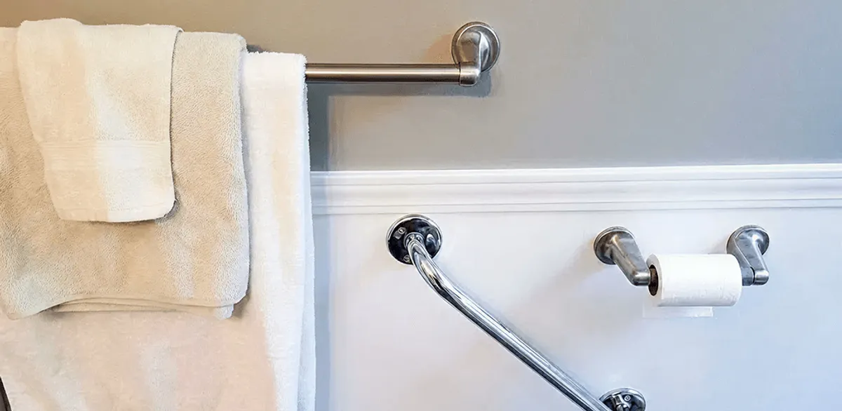 Bathroom grab bar installation for safety and accessibility in Fargo, ND