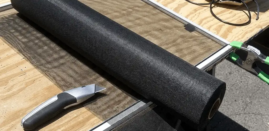 Window screen replacement materials and tools for screen repair in Fargo, ND